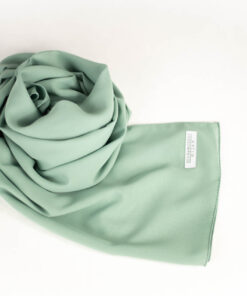 Chiffon Hijab Mintgreen – atmungsaktiver & stilvoller Hijab für den Alltag