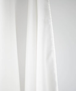 Leichter Chiffon Hijab in Weiß für Hochzeiten und besondere Anlässe