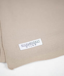 Jazz Hijab Greysand – elastischer Hijab in stilvollem Grau-Sandton