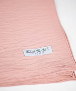 Jazz Hijab Rosepeach – elastischer Hijab in sanftem Rosaton